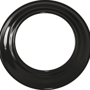 Rosette Ø120 mm Emailliert Braun