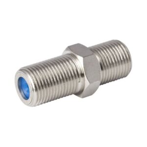 F-Doppelbuchse; Schirmungsmaß: > 90 dB, Schirmklasse A