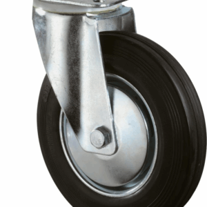 LENKROLLE 80MM L400.B55 PLATTE,GUMMI SCHW.,RL L400.B55.081