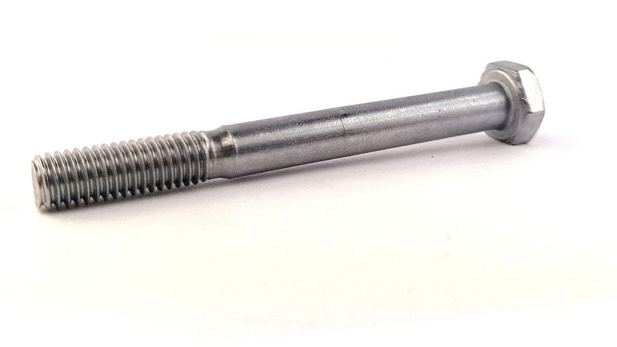 Sechskantkopf, M 6 x 100 mm, Teilgewinde, SW 10, Edelstahl A2, gebeizt, passiviert a.1 Stk.