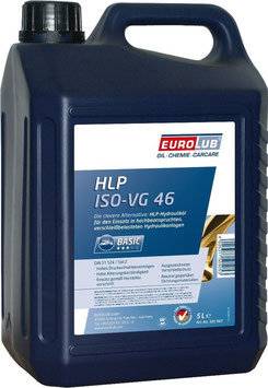 Eurolub HLP ISO-VG 46 Hydrauliköl, VE: 5 L