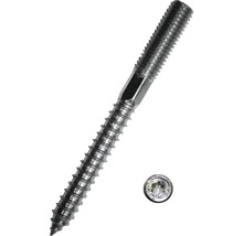 Stockschraube m. I-Stern 10x120 mm galv. verzinkt