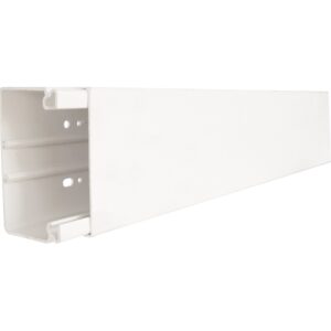 Installationskanal zur Leitungsführung reinweiß (RAL 9010) 60 x100 mm