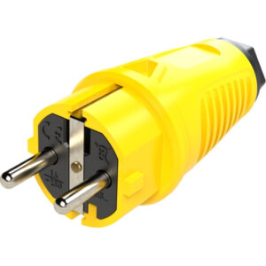 Vollgummistecker gelb SiRoX"