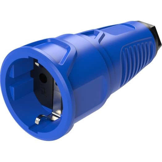 Maschinen Steckdose blau – Bild 4