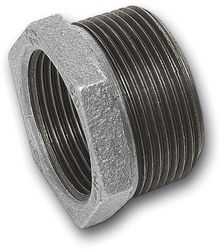 Reduktionsnippel, verzinkt m. Innen- u. Aussengew., 3/4" x 1/2" Nr.241