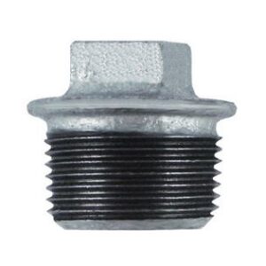 Stopfen, verzinkt m. Rand, 1/4" Nr.290