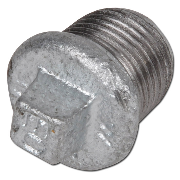 Stopfen, verzinkt m. Rand, 3/4" Nr.290