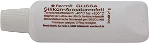 fermit - Glissa Silikon-Armaturenfett 23 g Tube