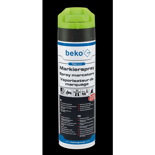 TecLine Markierspray 500 ml LEUCHTGRÜN BEKO
