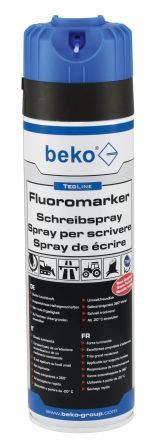 BEKO Fluoromarker Tecline - 500 ml Blau