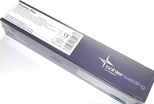 Thyssen Schweißelektrode Phoenix 3,2 x 350 mm für Niederspannungsstahl, blau, VE=125 Stück
