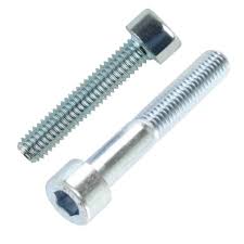 M12X40 a.1 Stk.Zylinderschraube mit Innensechskant ISO 4762 / DIN 912, Stahl 8.8, verzinkt blau