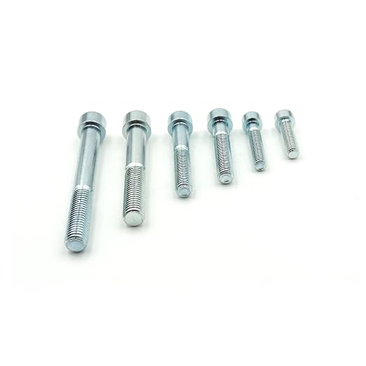 M4X28 a.1 Stk. Zylinderschraube mit Innensechskant ISO 4762 / DIN 912, Stahl 8.8, verzinkt blau