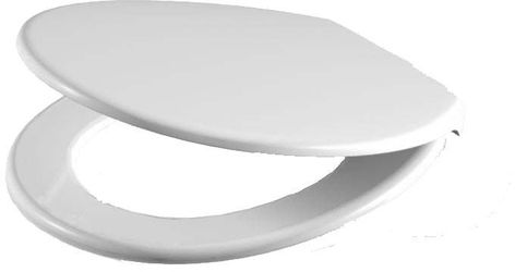 TAKE pro WC-Sitz weiß mit Deckel, Scharniere Edelstahl