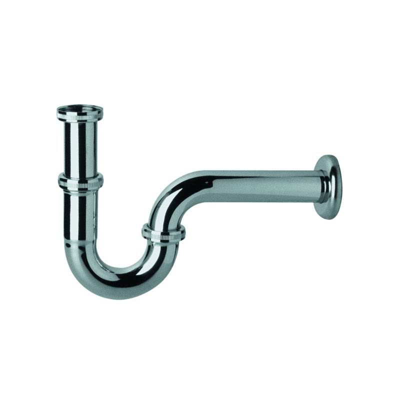 Röhrengeruchsverschluss Standard 11/4" x 32 mm Messing chrom – Bild 2