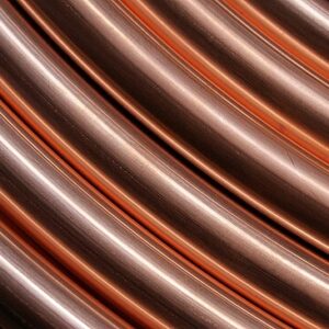 Kupferrohr 22 x 1,0 mm, blank, weich, DVGW-geprüft - a.1m Ring mit 25 m