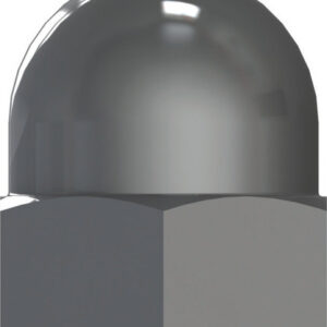 Hutmutter DIN 1587 , M 10 mm, Edelstahl A2, gebeizt, passiviert, 50 Stk.