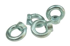 DIN 582 Stahl C 15 E verzinkt M 10 - Ringmuttern a.1 Stk.