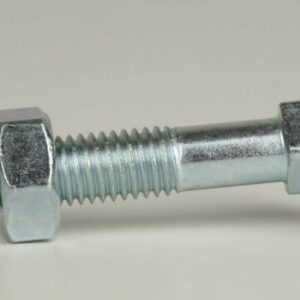 M10X100mm 25 Stk.Schlossschraube DIN 603 DIN 934 , Halbrundkopf,Teilgewinde (L1), Stahl, verzinkt, b