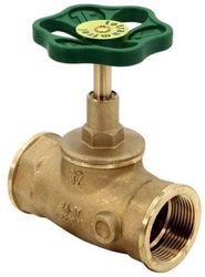 Schlösser Durchgangsventil 1105 DN 32, Rp 1 1/4, o Entl., steig. Spin.