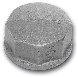 Kappe, verzinkt sechskantig, 1 1/4" Nr.300