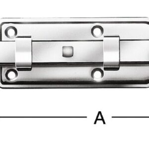 100X35MM Fensterriegel GERADE verzinkt