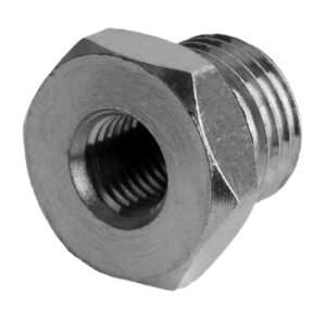 Reduziernippel G 1"(AG)-G 3/4"(IG), Messing vernickelt