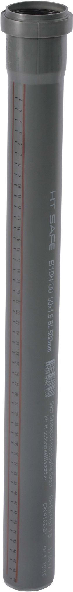 HT Rohr DN/OD 50 1500 mm