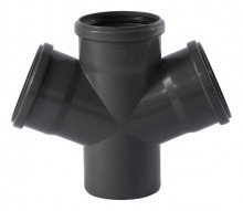 HT Doppelabzweig DN/OD 110/110/110, 67,5Grad