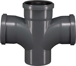 HT Doppelabzweig DN/OD 110/110/110, 87,5Grad