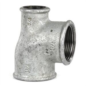 T-Stueck, verzinkt, einfach reduziert m. Innengewinde, 1 1/4" x 1/2" x 1 Nr.130