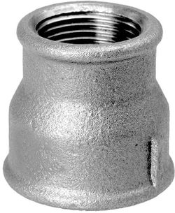 Reduktionsmuffe, verzinkt m. Innengewinde, 1" x 3/8" Nr.240