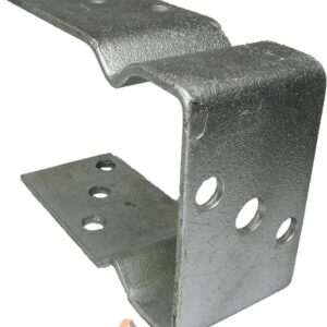 Pfostenlasche z. aufschrauben  91mm