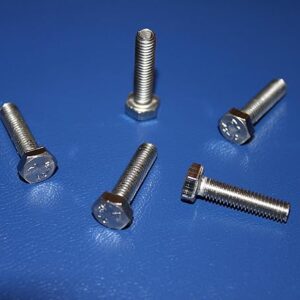 Sechskantschrauben DIN 933 Edelstahl A2 M 3 X 30 mm 1 Stk.