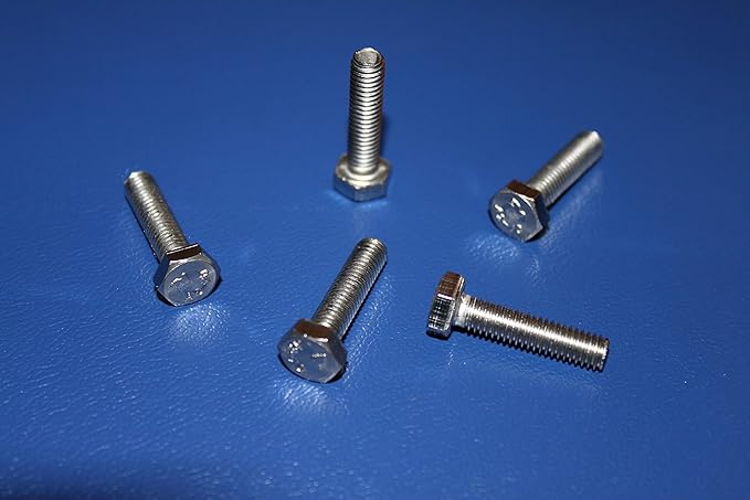 Sechskantschrauben DIN 933 Edelstahl A2 M 4 X 20 mm 1 Stk.