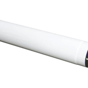 Ofenrohr Ø 100 250 mm weiß