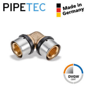 Press-Winkel 90° 32x3 PFW3232, DVGW, TH+U Profil, Pressfitting 32 x 3