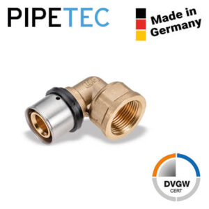 Press-Übergangswinkel Innengewinde 26x3 - 3/4" PFWI2605 DVGW TH+U Kontur