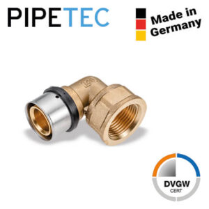 Press-Übergangswinkel Innengewinde 32x3 - 1" PFWI3206, DVGW, TH+U Kontur