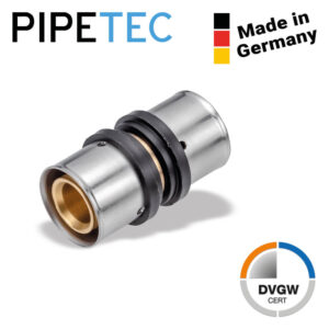 Press-Kupplung 26x3 PFK2626 DVGW, TH+U Pressfitting Presskupplung 26 x 3