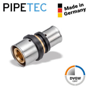 Press-Reduzierung 26x3 - 20x2 PFK2620, DVGW, TH+U Profil, Pressfitting