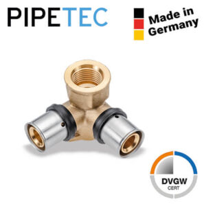 Press-Wandwinkel doppelt V-Form 20x2 - 1/2" - 20x2 PFWWD200420 DVGW TH+U