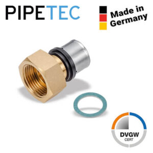 Press-Übergangsverschraubung Innengewinde 26x3 - 1" PFV2606, DVGW, TH+U