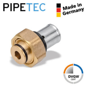 Press-Übergangsverschraubung Eurokonus 16x2 - 3/4" PFV1605EK, DVGW, TH+U