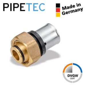 Press-Übergangsverschraubung Eurokonus 20x2 - 3/4" PFV2005EK, DVGW, TH+U