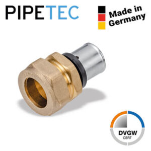 Press-Übergang Kupferrohr 20x2 - 22mm PFUEK2022, DVGW, TH+U Pressfitting