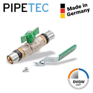 Press-Kugelhahn 20x2 PFKU20D, DVGW (Sanitär), TH+U Presskugelhahn 20 x 2