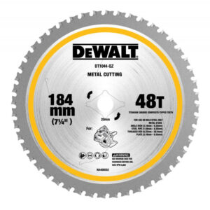 DeWalt Metall-Kreissägeblatt 184/20mm 48Z