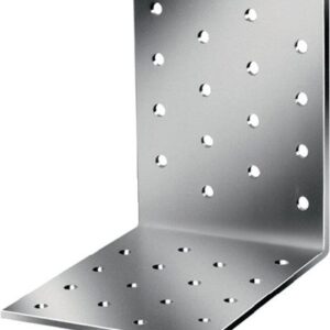 Lochplattenwinkel verzinkt, 60x60x60mm, Materialstärke 2,5mm